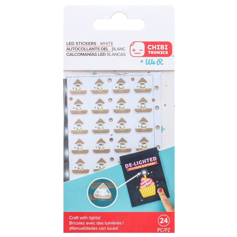Afbeelding laden in galerijviewer, We r makers • chibitronics led circuit lights white
