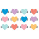 We r makers • charm staples heart multi color 12pcs