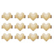 We r makers • charm staples heart gold 12pcs