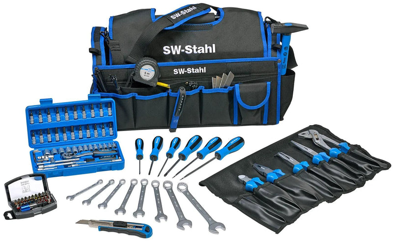 Afbeelding laden in galerijviewer, Sw stahl gereedschapstas multibag xl tool bag multibag xl,109 pcs.
