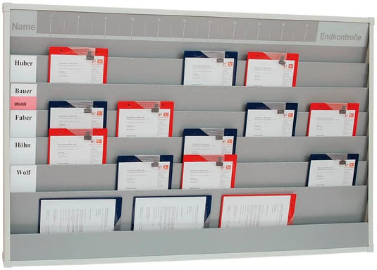 Eichner plantafel schedule board car din a wide 6 rails