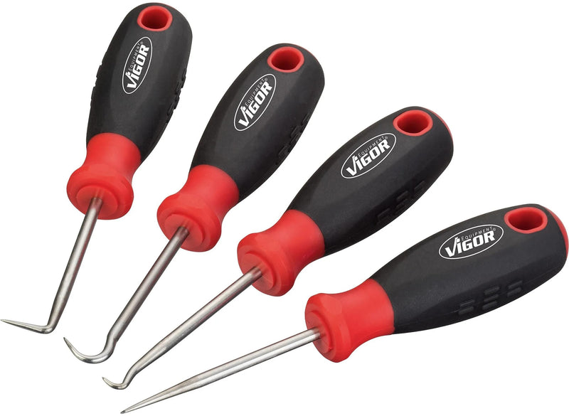 Afbeelding laden in galerijviewer, Vigor hakensatz v4663 mini hook sets 130mm lg. 4-part
