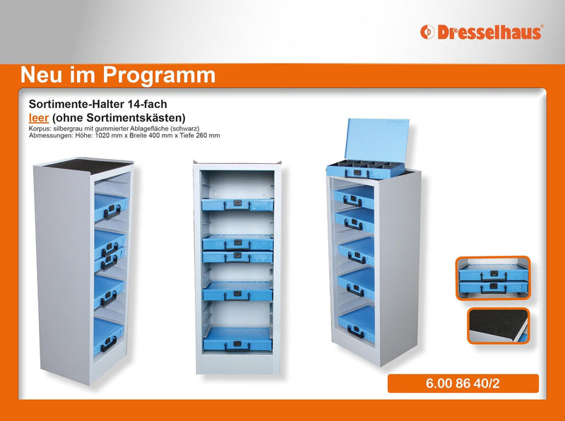 Afbeelding laden in galerijviewer, Dresselhaus kast assortment cabinet 14-com
