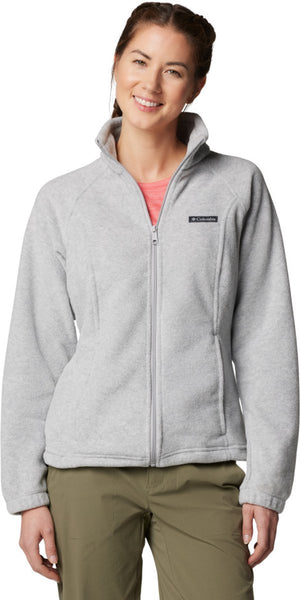Columbia benton springs - fleece vest dames - extra zacht en warm - grijs - maat m