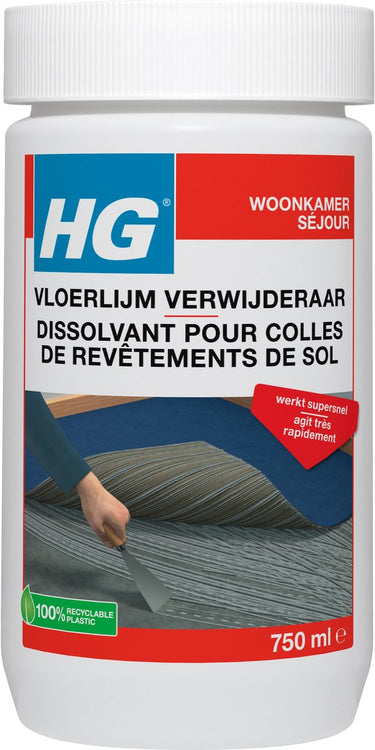 Hg vloerlijmverwijderaar 750ml