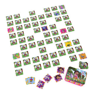 Afbeelding laden in galerijviewer, Spel dora memo spel in koffertje | 2 stuks
