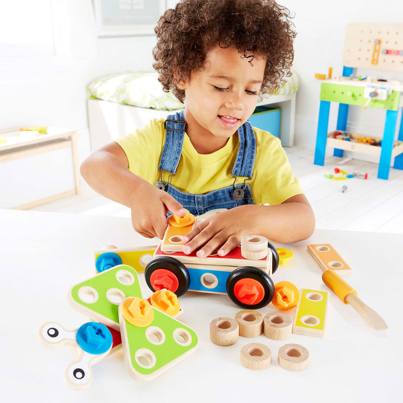 Afbeelding laden in galerijviewer, Hape bouwset basic
