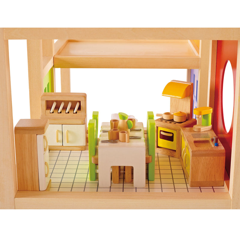 Afbeelding laden in galerijviewer, Hape Poppenhuis Keuken
