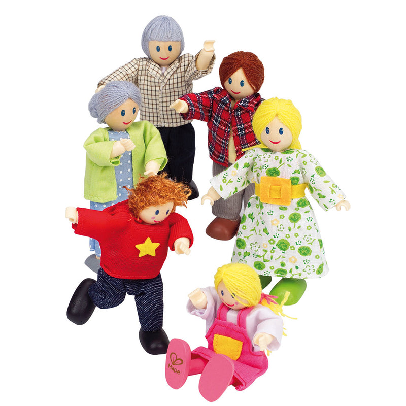 Afbeelding laden in galerijviewer, Hape poppenhuis familie
