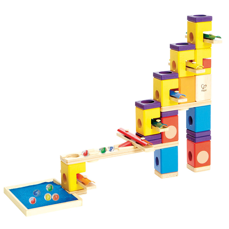 Afbeelding laden in galerijviewer, Hape quadrilla houten knikkerbaan music motion, 97dlg.
