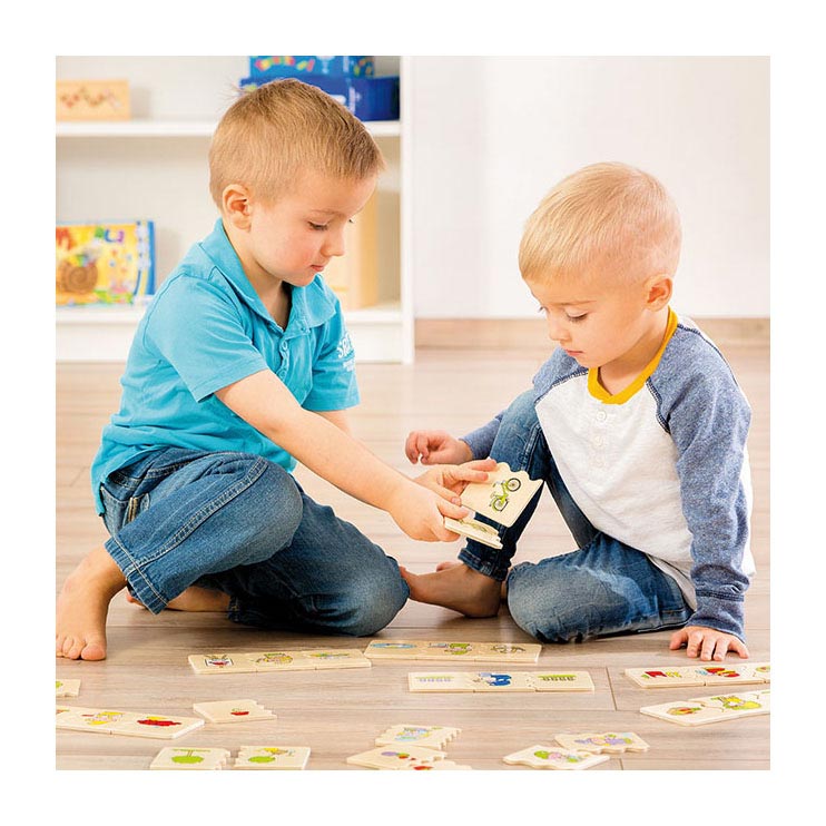 Afbeelding laden in galerijviewer, Beleduc cognito activiteiten herkennen houten kinderspel
