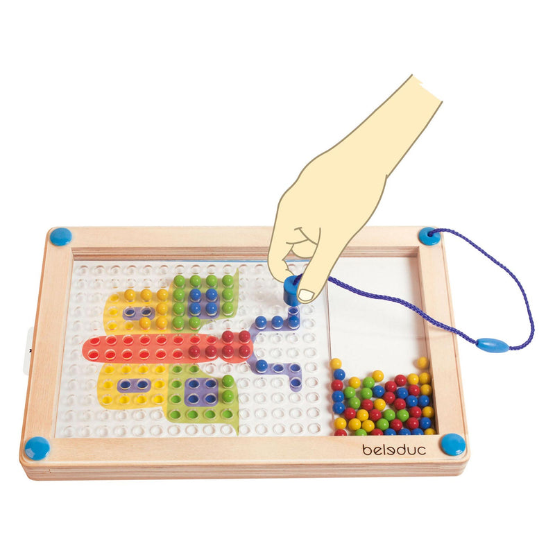 Afbeelding laden in galerijviewer, Beleduc Logipic Houten Mozaiek Kinderspel
