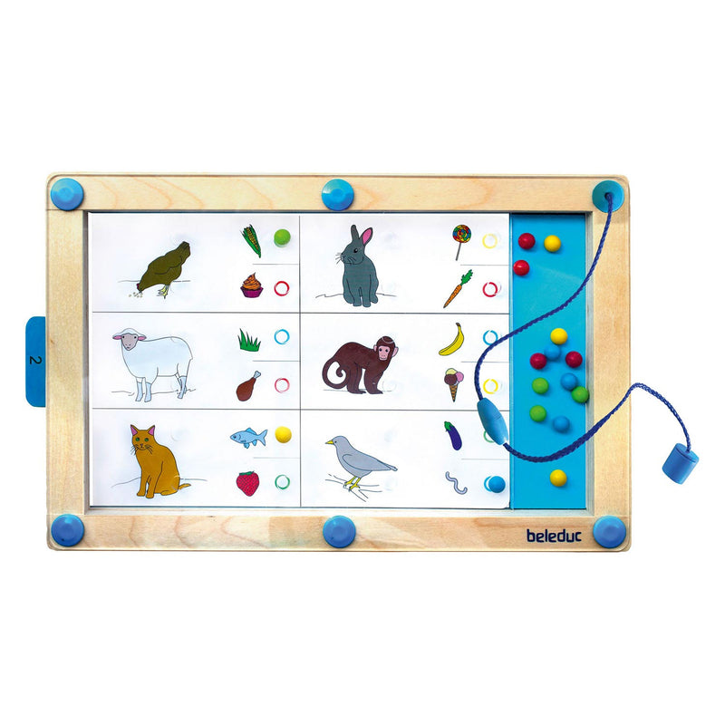 Afbeelding laden in galerijviewer, Beleduc logiplay houten magneetspel
