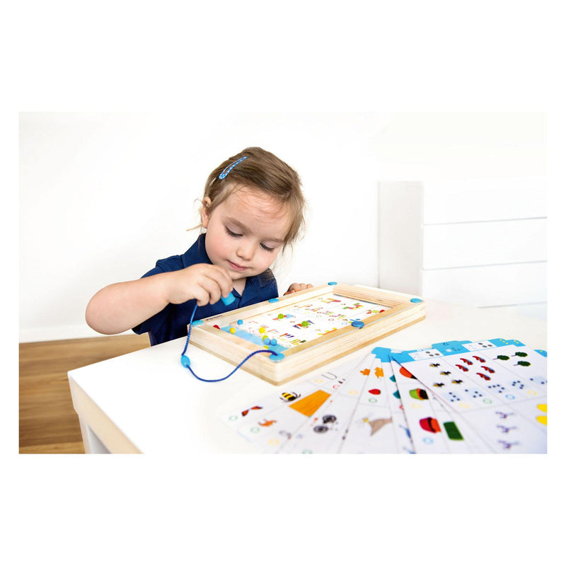 Afbeelding laden in galerijviewer, Beleduc logiplay houten magneetspel
