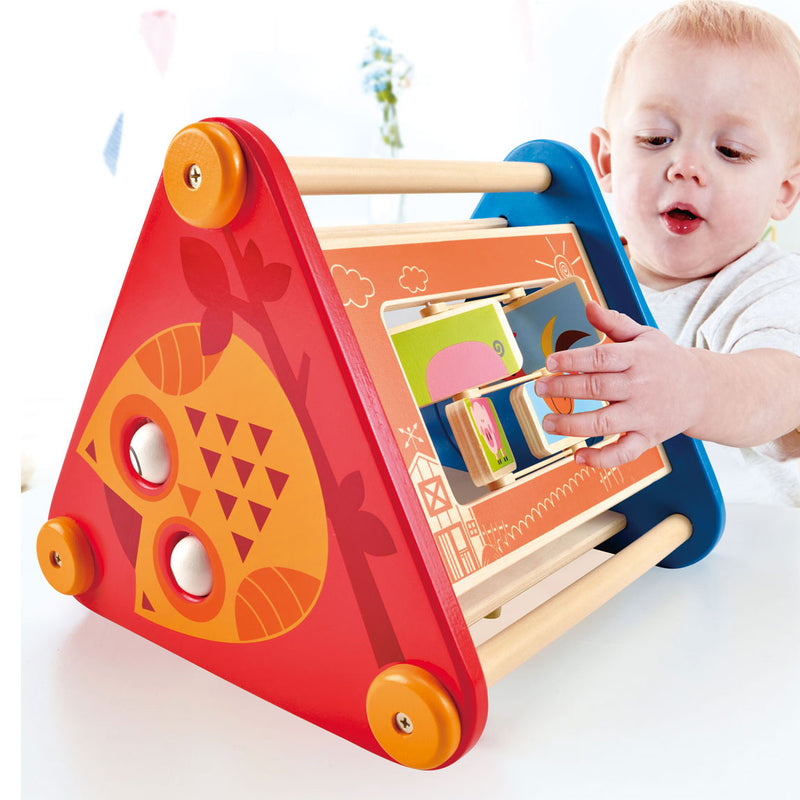 Afbeelding laden in galerijviewer, Hape houten activiteitenbox
