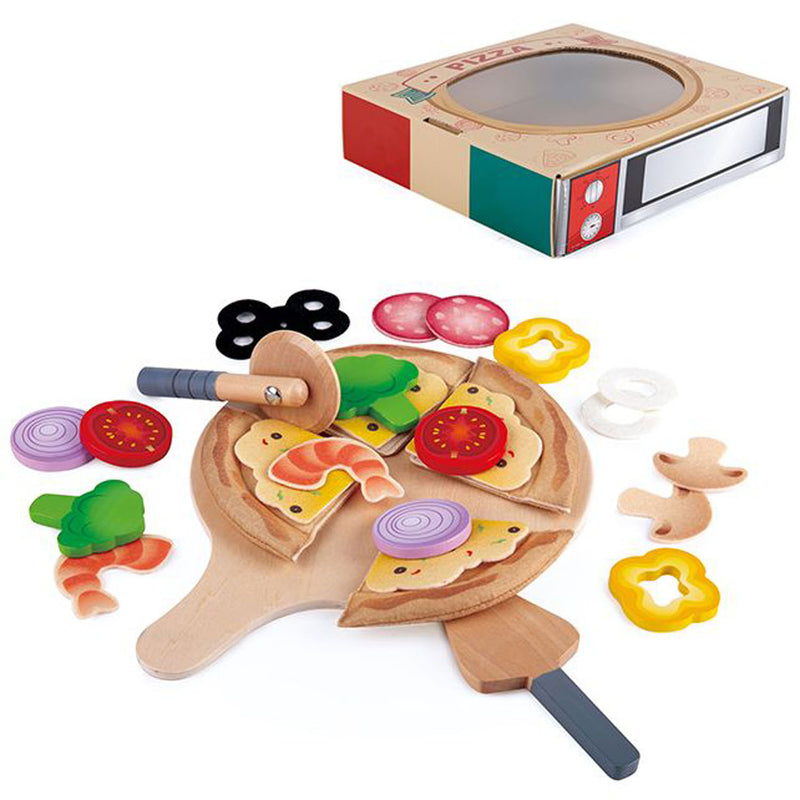 Afbeelding laden in galerijviewer, Hape perfecte pizza speelset
