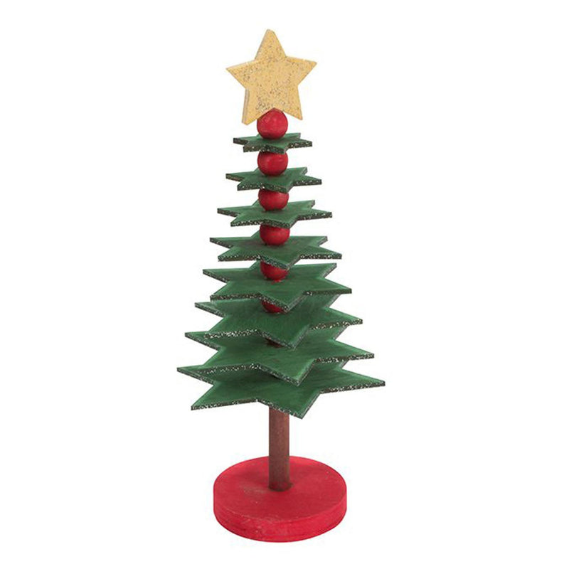 Afbeelding laden in galerijviewer, Kleur je eigen Houten 3D Kerstboom
