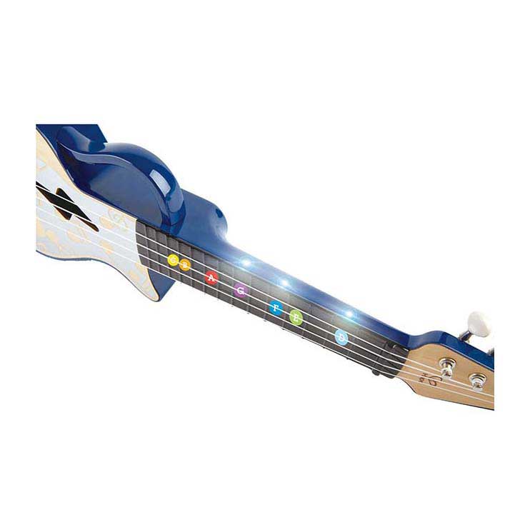 Afbeelding laden in galerijviewer, Hape ukelele met lichtjes - blauw
