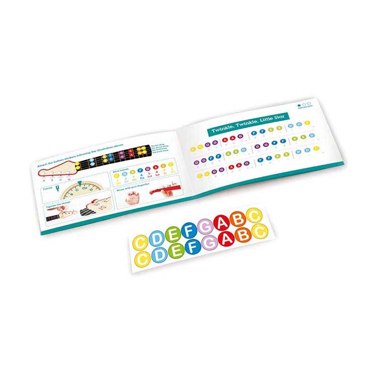Afbeelding laden in galerijviewer, Hape ukelele met lichtjes - blauw
