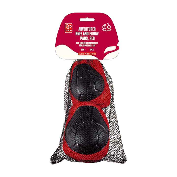 Afbeelding laden in galerijviewer, Hape elleboog- en kniebeschermers - rood
