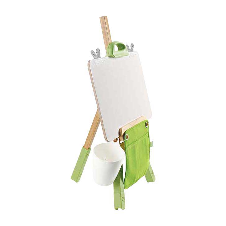 Afbeelding laden in galerijviewer, Hape draagbare bamboe schildersezel - 14dlg.

