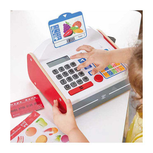 Hape interactieve kassa met licht en geluid