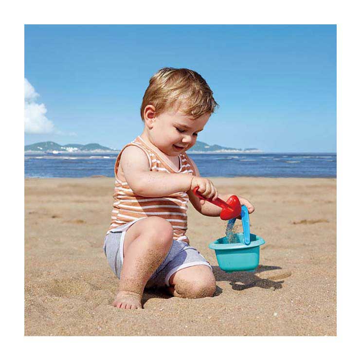 Afbeelding laden in galerijviewer, Hape baby emmer en schep
