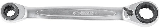Ks tools ratelsleutel gearplus 4 in 1 ratchet ring spanner 4 in 1