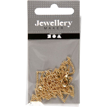 Creativ company cc ketting 1 mm goud 80 cm