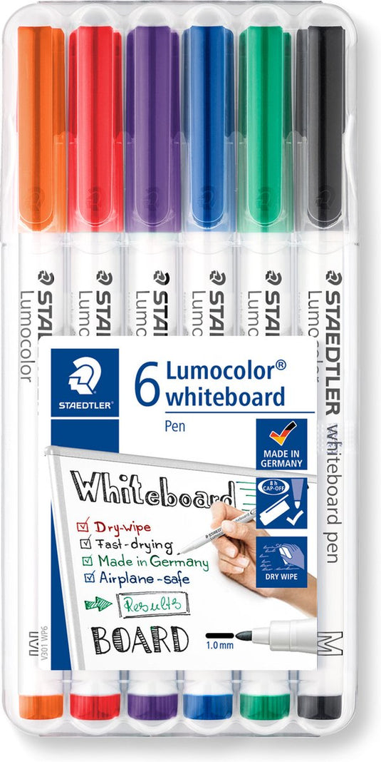 Staedtler marker 301 wp6 kleurenassortiment