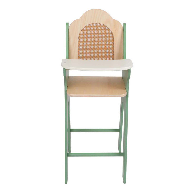 Afbeelding laden in galerijviewer, Classic world vintage houten babystoel
