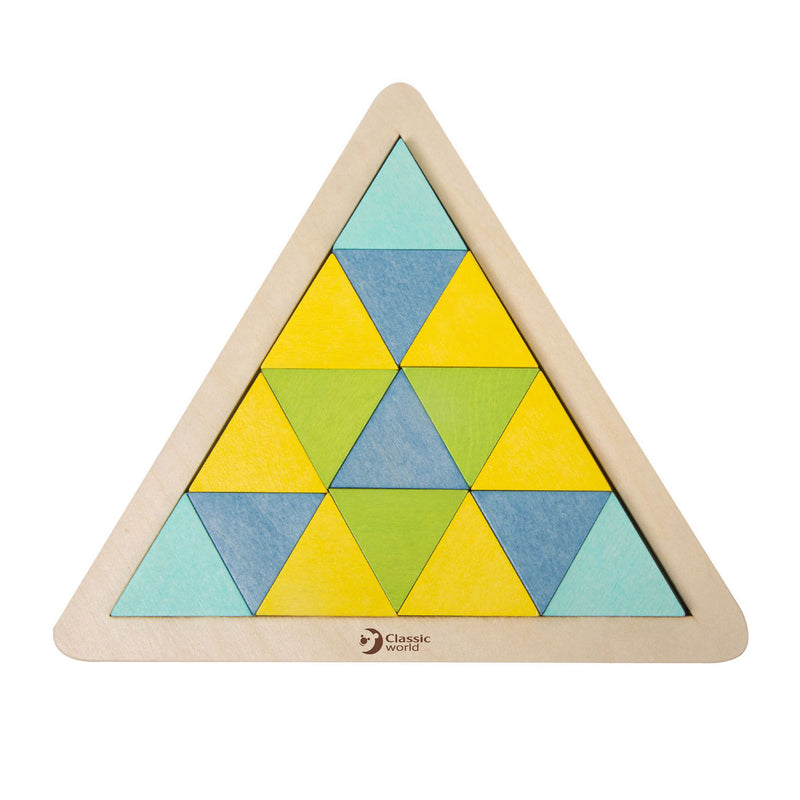 Afbeelding laden in galerijviewer, Classic world houten mozaïekpuzzel, 67st.
