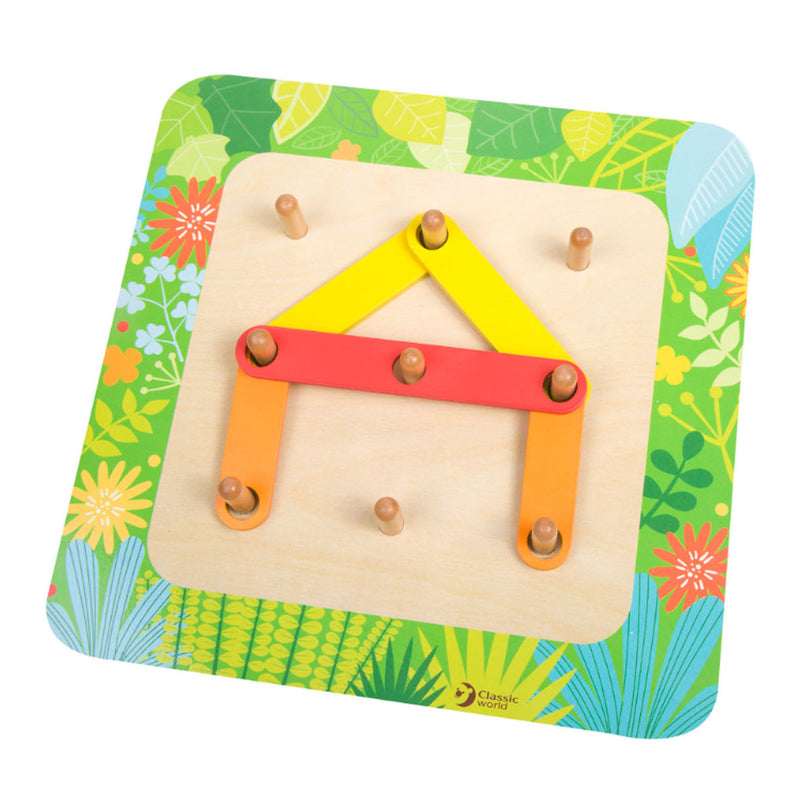 Afbeelding laden in galerijviewer, Classic world mijn houten leerpuzzel, 29dlg.
