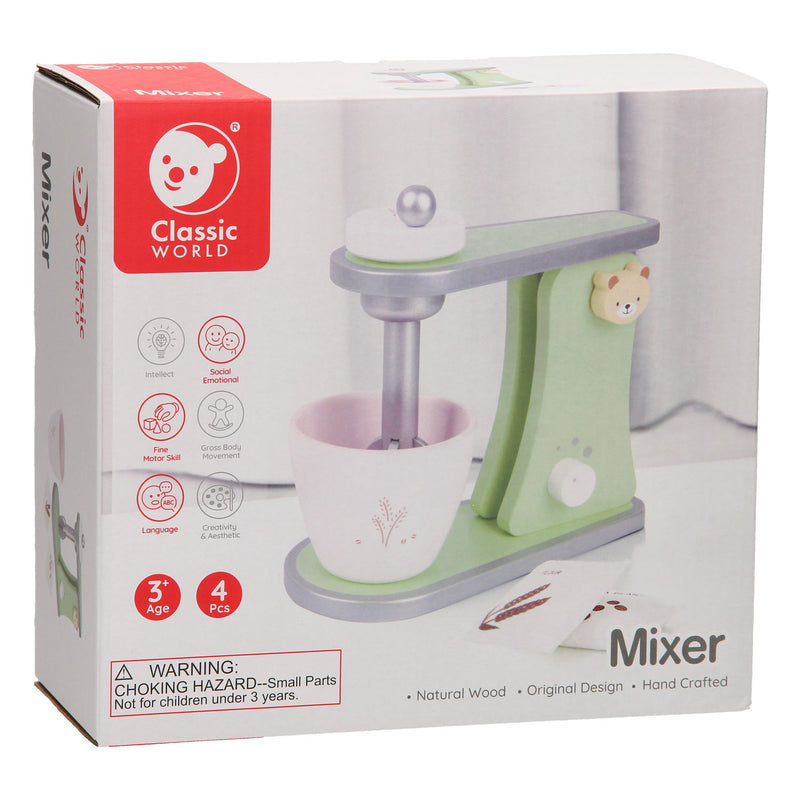 Afbeelding laden in galerijviewer, Classic world klassieke wereld houten mixer
