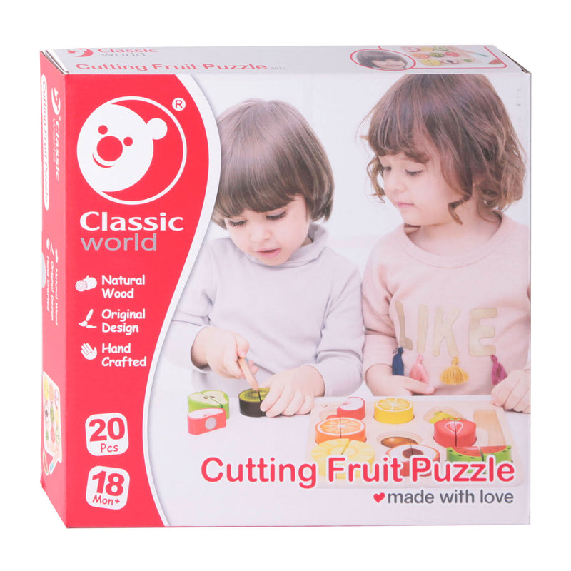 Afbeelding laden in galerijviewer, Classic world houten snijfruit, 20dlg.
