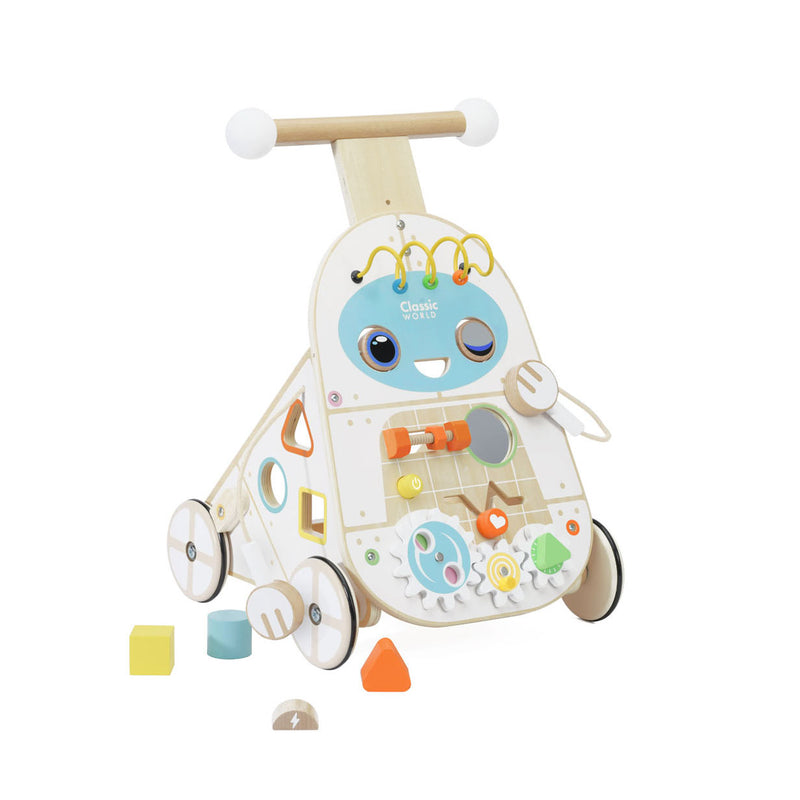 Afbeelding laden in galerijviewer, Classic world baby walker hout
