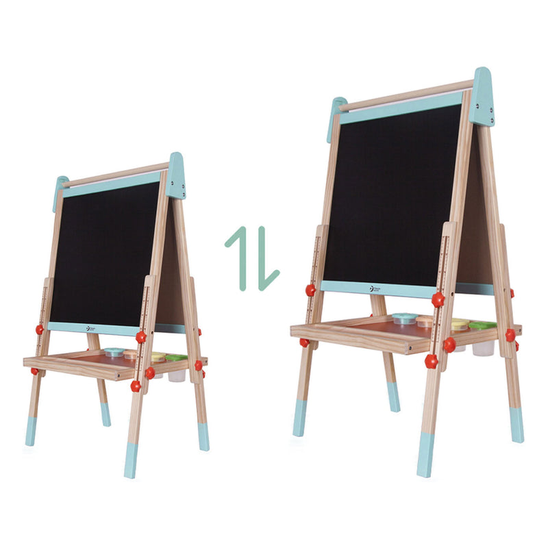Afbeelding laden in galerijviewer, Classic world houten magneet- en schoolbord 2in1, 39dlg.

