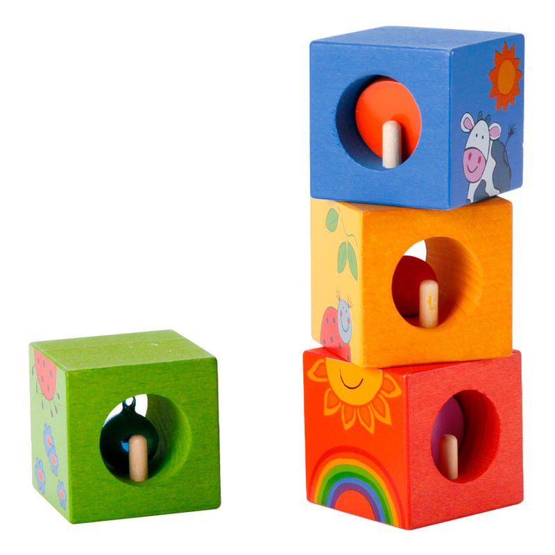 Afbeelding laden in galerijviewer, Classic world houten ontdekkingsblokken, 4st.
