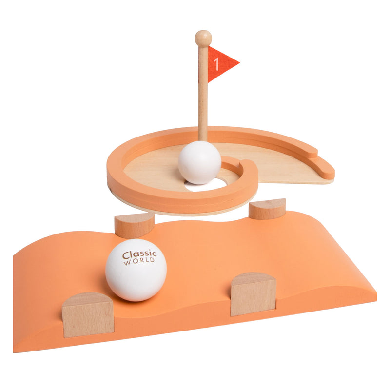 Afbeelding laden in galerijviewer, Classic world houten midget golfset, 11dlg.

