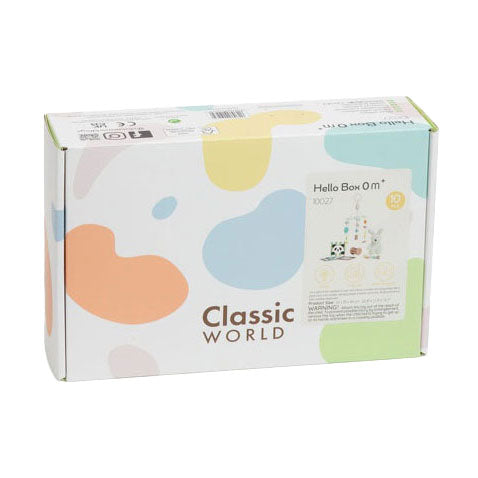 Afbeelding laden in galerijviewer, Classic world baby hello speelgoed box 0-6 maanden
