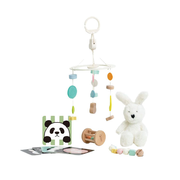 Afbeelding laden in galerijviewer, Classic world baby hello speelgoed box 0-6 maanden
