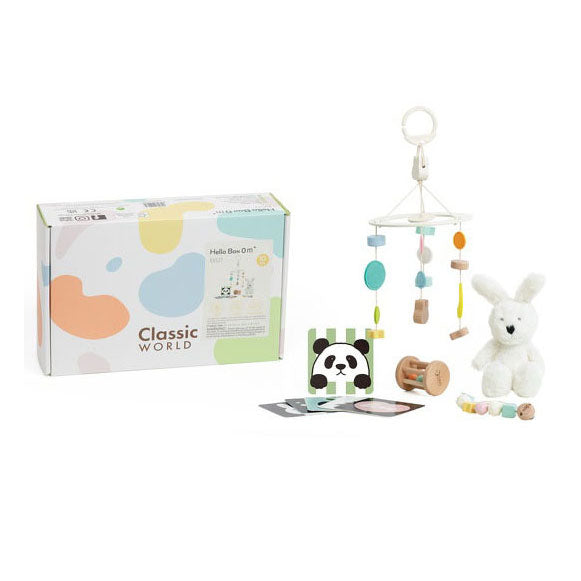 Afbeelding laden in galerijviewer, Classic world baby hello speelgoed box 0-6 maanden
