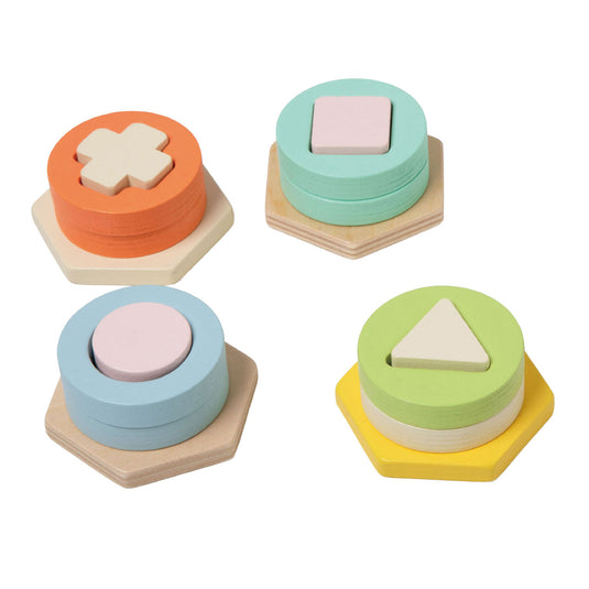 Classic world houten vormen sorteer spel educatief speelgoed kinderen.