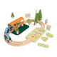 Classic world houten treinbaan speelset, 40dlg.