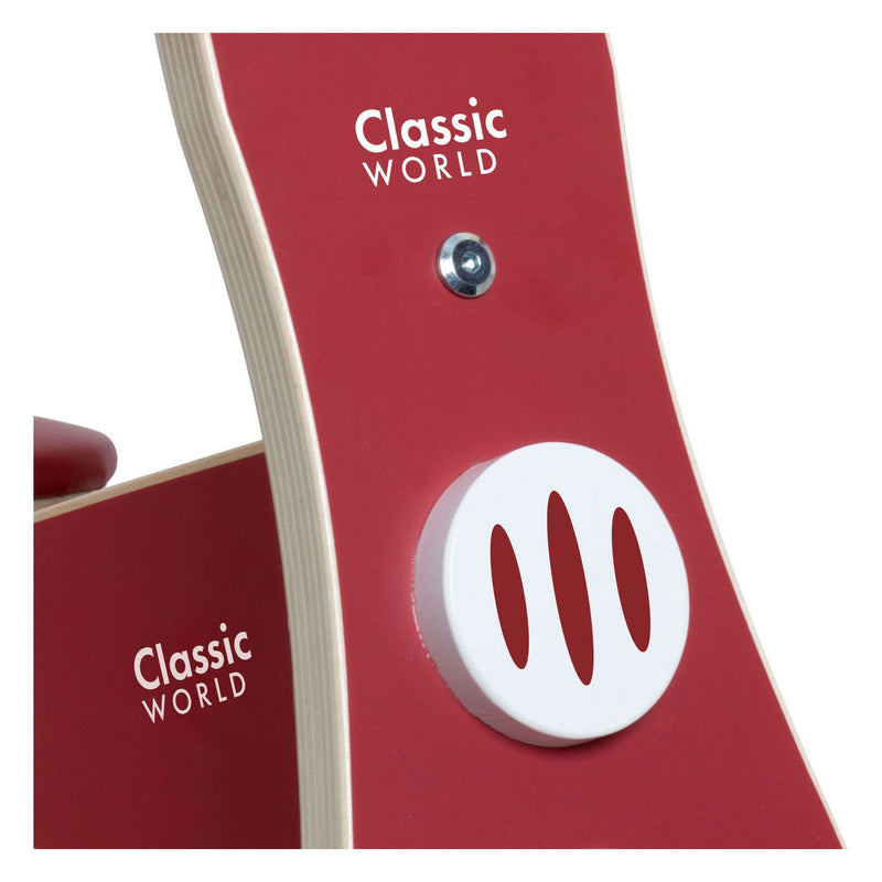 Afbeelding laden in galerijviewer, Classic World World Houten Bordeauxrood
