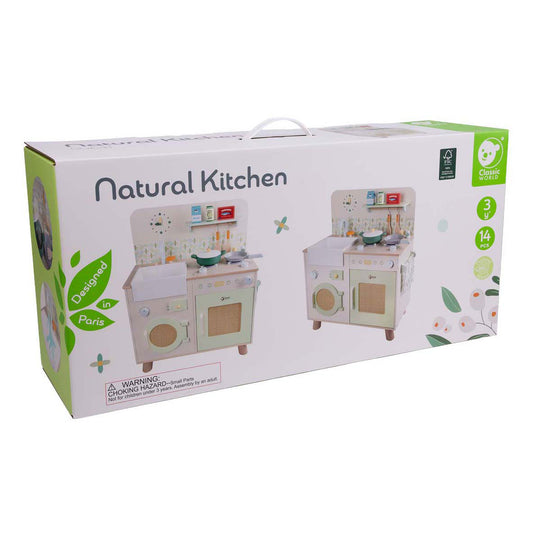 Classic world houten keuken met accessoires - 14dlg.