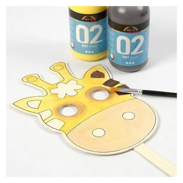 Creativ company versier je houten masker, 16st.