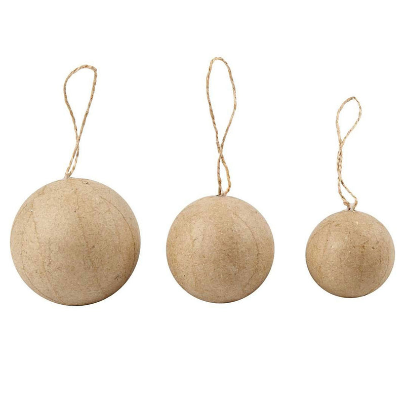 Afbeelding laden in galerijviewer, Creativ company https: www.cchobby.nl ornamenten-d-4-5-6-cm-3x35-stuk-1-doos
