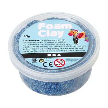 Foam clay - blauw, 35gr.