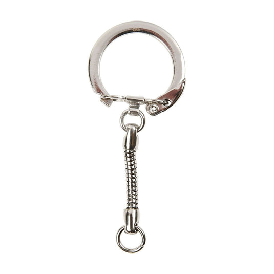 Creativ company sleutelhanger met sluiting, 5st.